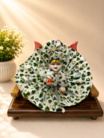 Cotton poshak with heart print - Image 6