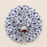 Cotton poshak with Radhe Radhe print - Image 2