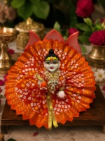 Cotton poshak with bandhej print - Image 4