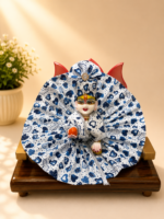 Cotton poshak with heart print - Image 4