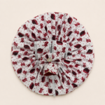 Cotton poshak with Radhe Radhe print