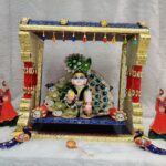 Beautiful morpankh design poshak.