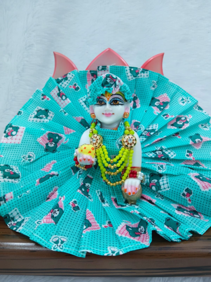 Cotton poshak for Laddu Gopal ji